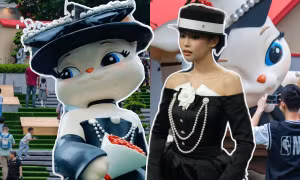 "Em mèo" Jennie Met Gala gây bão tại Trùng Khánh, thành điểm check-in cực hot