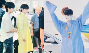 Đếm ngược tới concert TEMPEST: Hanbin - Hyeongseop mặc áo tấc fan Việt tặng