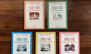 Rèn nhân cách - Luyện tài năng: Bộ sách kể những câu chuyện gần gũi về Bác Hồ