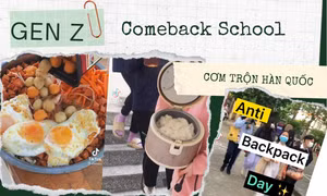 Trở lại trường học, Gen Z "quậy đục nước" với những trào lưu không-ai-đỡ-nổi