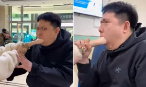 Cô gái mắc kẹt nắm tay theo cách khó ai ngờ tới, bác sĩ mất 20 phút mới gỡ được