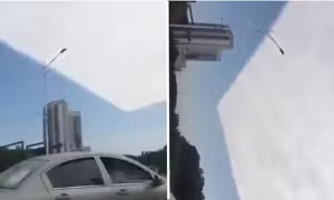 Xuất hiện đám mây vuông vắn trên bầu trời khiến nhiều người thắc mắc, có thể là gì?