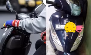 Nữ sinh viên Ấn Độ được bố tặng xe máy, nhưng chỉ vì biển số mà không dám đi xe ra đường