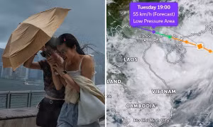 Nhiều nước và khu vực ra cảnh báo về bão Talim, yếu tố gì khiến cơn bão này đang mạnh lên?