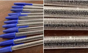 Tuyệt chiêu quay cóp đỉnh cao của sinh viên Luật, đến cô giáo cũng phải nể