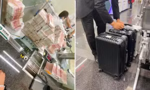 Ghét thái độ nhân viên ngân hàng, đại gia Trung Quốc rút 18 tỷ, bắt đếm tay toàn bộ