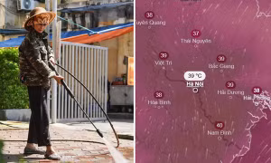 Miền Bắc sắp hết đợt mưa diện rộng chưa và hôm nào Hà Nội mới khô ráo hẳn?