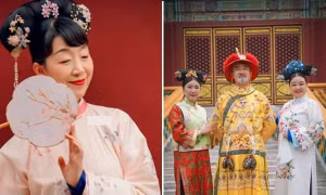 Nghỉ hưu buồn chán, 16 thím ở Trung Quốc thuê nguyên đoàn phim, tự diễn "Chân Hoàn Truyện"