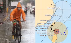 Bão Krathon rất mạnh được dự báo đi vào Biển Đông, liệu có thành cơn bão số 5?