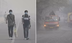 Không khí độc hại bao trùm khiến thủ đô New Delhi bị ví như “phòng hơi ngạt”