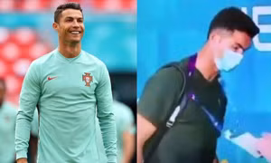 Định lặng lẽ đi vào sân ở EURO nhưng tại sao Cristiano Ronaldo bị bác bảo vệ chặn lại?