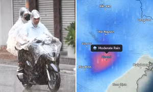 Miền Bắc lại sắp có mưa dông diện rộng, dự báo Hà Nội cuối tuần mưa to