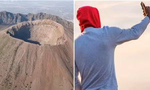 Du khách 23 tuổi ngã vào miệng núi lửa vì mải "sống ảo", nhà chức trách phải cảnh báo