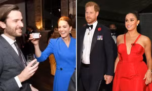 Sự thật bức ảnh Công nương Kate nâng cốc chúc mừng cựu trợ lý đang “tố tội” Meghan Markle