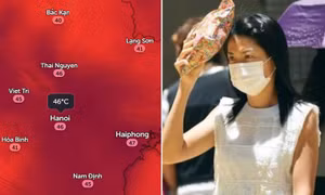 Đợt nắng nóng ở miền Bắc kéo dài, Hà Nội có nhiệt độ cao duy trì nhiều ngày tới