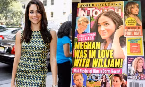 Tạp chí Mỹ đăng tin: Meghan Markle từng thích mê Hoàng tử William khi còn là sinh viên