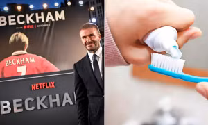 Cô gái phải đi cấp cứu vì mải xem phim "Beckham" đến mức dùng nhầm kem đánh răng