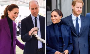 Nhà William - Kate vừa công bố lễ trao giải lớn, Harry - Meghan thông báo ngay vai trò mới