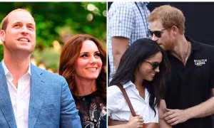 Vẫn có một điều mà vợ chồng Harry - Meghan đã vượt qua nhà William - Kate trong năm 2021
