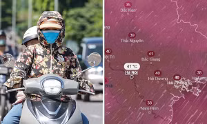 Miền Bắc sắp nắng nóng bất ngờ sau mưa dông, dự báo nhiệt độ Hà Nội lên 40 độ