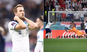 Quả penalty “hỏng ăn” của Harry Kane giống hệt cú sút hỏng của chính anh vào 2 tháng trước