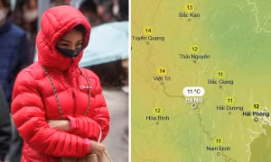 Miền Bắc sắp có thời tiết lạ, nhiệt độ Hà Nội tăng vọt rồi lao dốc, chênh lệch tới 20 độ
