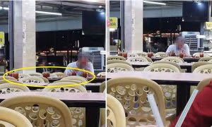 Ông cụ vào nhà hàng gọi 8 phần ăn cho những người thân “vô hình”, ai cũng cảm thương