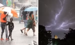 Hàng chục người thương vong do sét đánh trong mưa trái mùa bất thường ở Ấn Độ