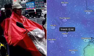 Sau bão Yagi, miền Bắc sắp đón đợt gió Đông Bắc, nhiệt độ Hà Nội giảm bao nhiêu?
