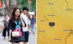 Gió Đông Bắc sắp về miền Bắc, Hà Nội có thể giảm 15 độ C chỉ trong nửa ngày