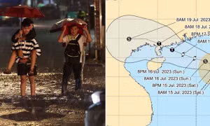 Bão Talim mạnh lên khi rời Philippines, dự báo sẽ ảnh hưởng đến Việt Nam thế nào?