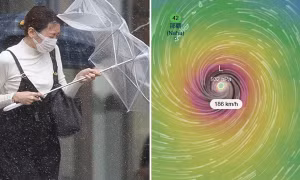 Vùng áp thấp gần Philippines đang mạnh dần, có thể trở thành siêu bão đầu tiên năm nay