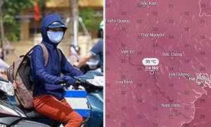 Miền Bắc tăng nhiệt đáng kể sau đợt không khí lạnh đầu mùa, Hà Nội có thể nóng