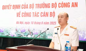 Trưởng Phòng CSHS được bổ nhiệm giữ chức vụ Phó giám đốc Công an TP Hà Nội