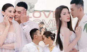 Tình yêu của cặp đôi có sính lễ 88 cây vàng: "Phi công" hết lòng thương con riêng của vợ