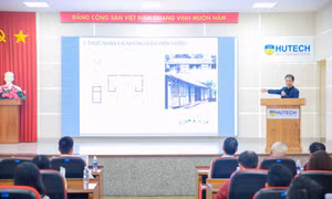 Đối thoại với kiến trúc sư Hoàng Thúc Hào, sinh viên HUTECH học cách tìm cảm hứng sáng tạo