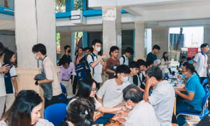 Ngày hội 'Hiến máu tình nguyện Khoa Hệ thống Thông tin' năm 2024