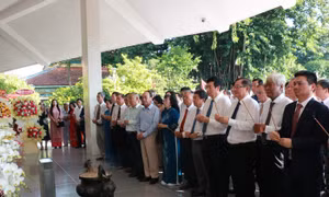 Người dân Đồng Tháp tưởng nhớ cụ Phó bảng Nguyễn Sinh Sắc
