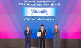 Dẫn đầu xu thế phát triển mới, Vinamilk tự hào là 1 trong 10 thương hiệu mạnh Việt Nam 