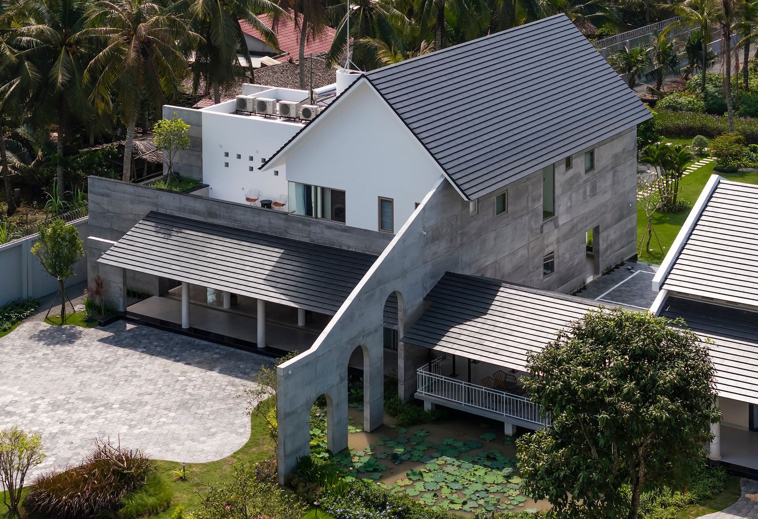 Không gian sinh thái của ngôi nhà vườn 400m2 ở miền Tây