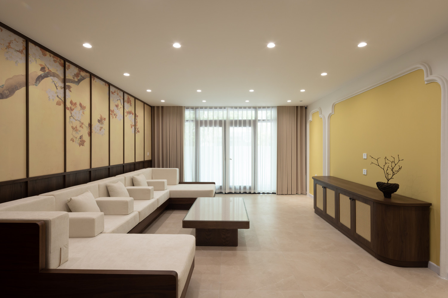 Biệt thự 357m2 thiết kế theo cách tinh giản