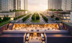 Sắp khởi công nhiều dự án metro kết nối sân bay Long Thành 