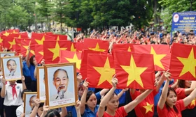 Tối nay 21/8: Tổng hợp luyện diễu binh, diễu hành lần thứ nhất tại Quảng trường Ba Đình