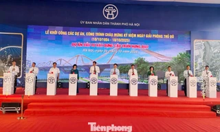 Hà Nội khởi công cầu Trần Hưng Đạo với vòm thép mang dáng vóc vô cực