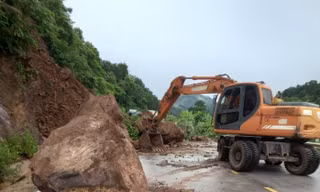 Sau sạt lở, các tuyến quốc lộ Lạng Sơn đi Cao Bằng, Quảng Ninh ra sao?