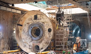 Đào thông toàn bộ hầm ngầm tuyến metro Nhổn - ga Hà Nội