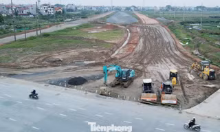 Đến 19/12, phải hoàn thành giải phóng mặt bằng đường Vành đai 4 qua Hưng Yên