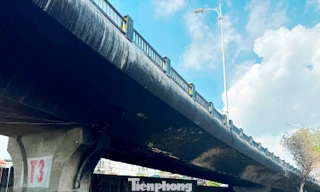 Hơn 2,6 tỷ đồng sửa cầu Vĩnh Tuy sau vụ cháy bãi xe