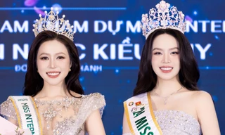 Thanh Thủy trao lại sash Miss International Vietnam