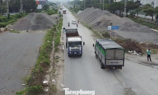 Quốc lộ 6 lại 'vỡ' tiến độ mặt bằng
